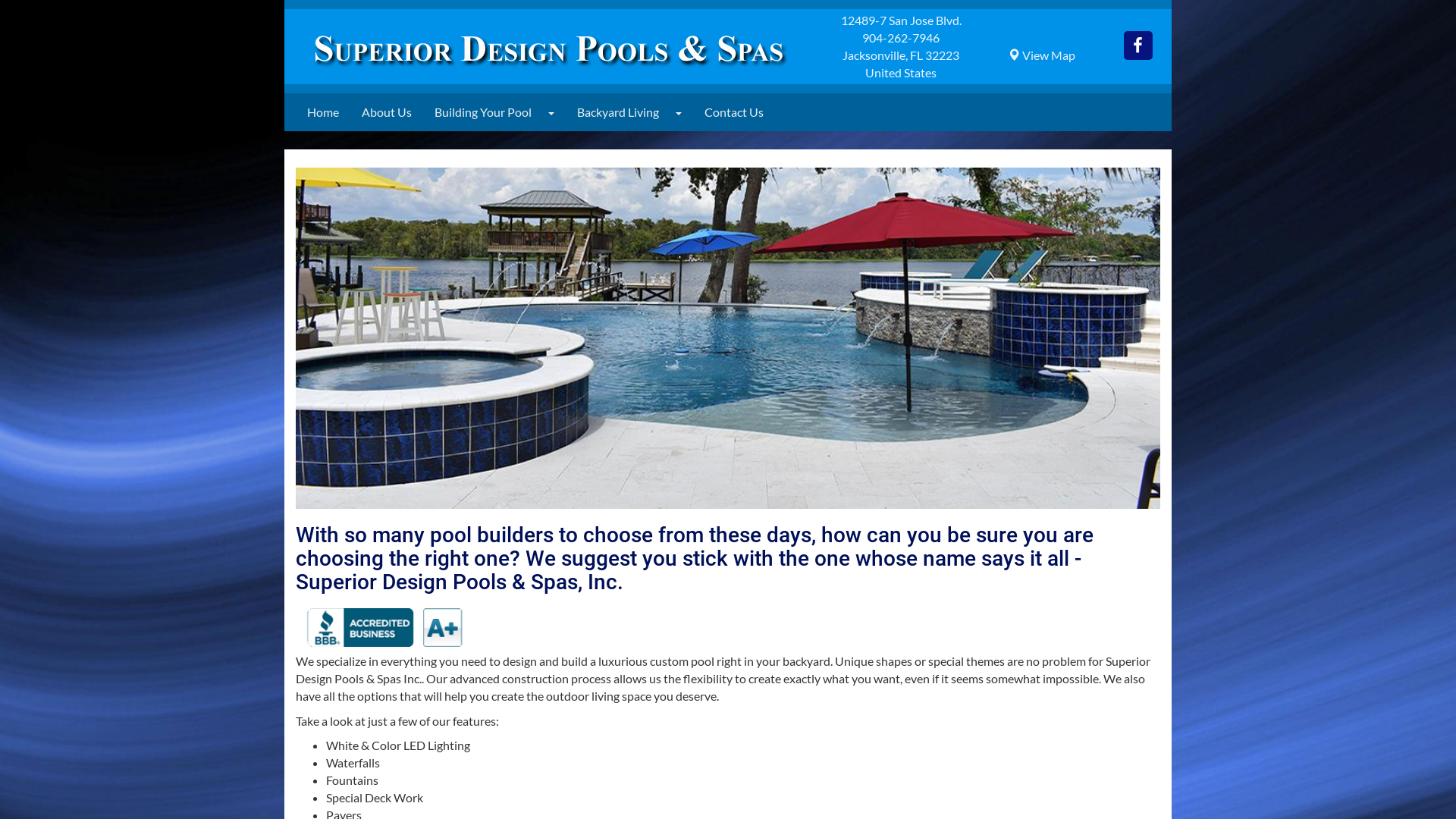 Superior Design Pools